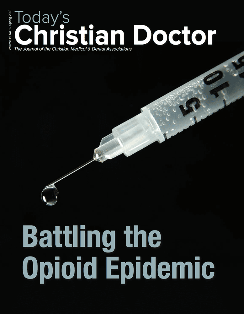 Todays Christian Doctor Spring 2018 Cover