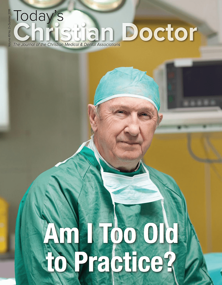 Todays Christian Doctor Summer 2018 Cover